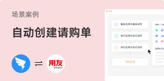 釘釘審批到用友U8自動(dòng)創(chuàng)建請(qǐng)購(gòu)單